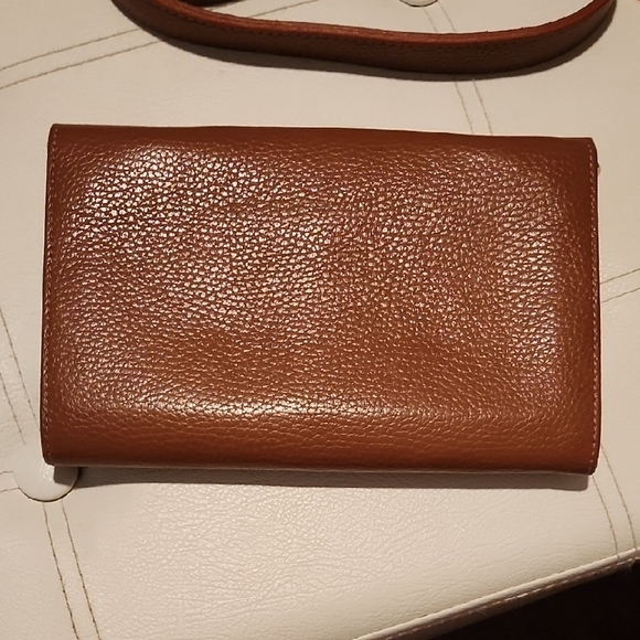 Cuyana Convertible Clutch in Caramel - Picture 3 of 4